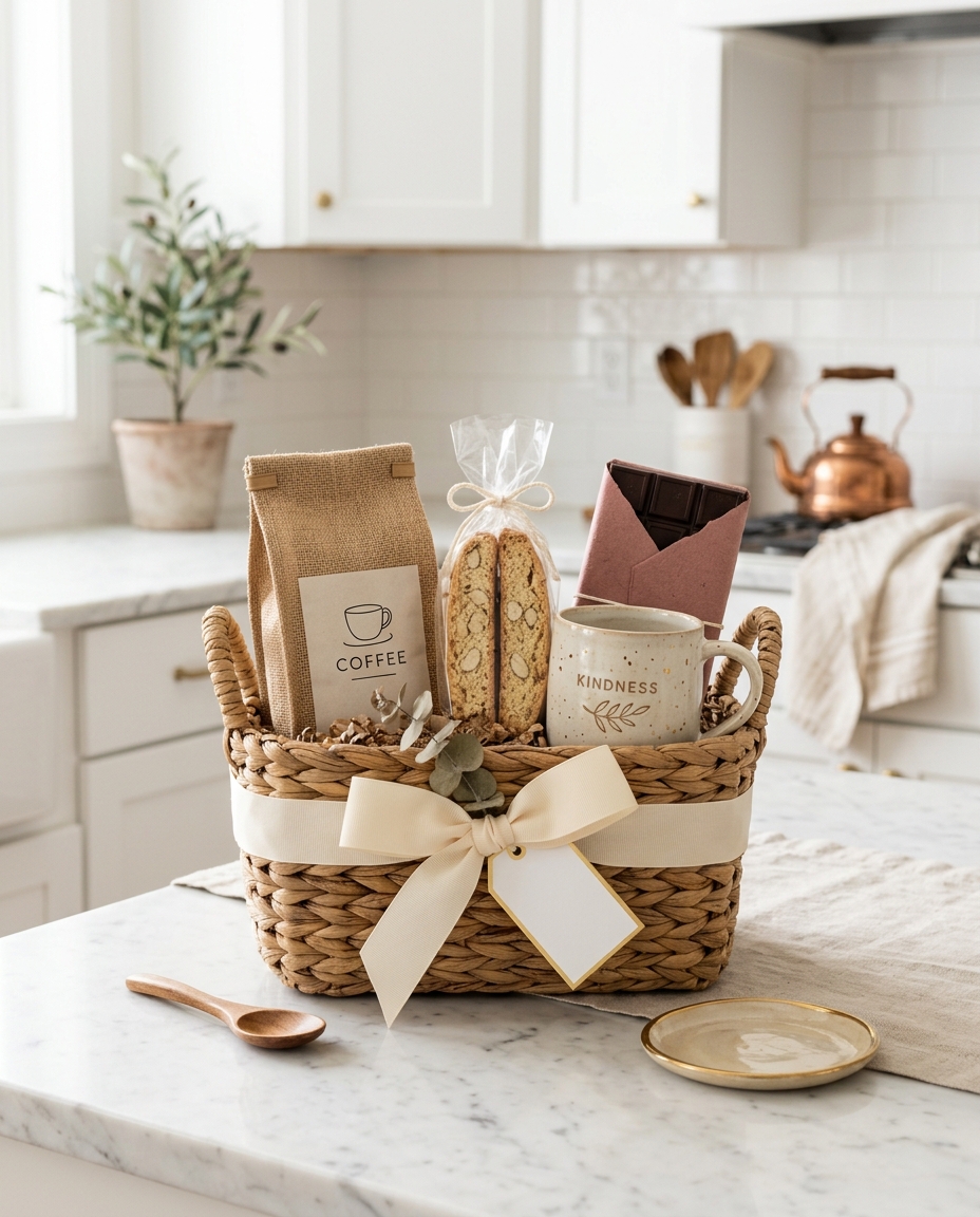 A gift basket design